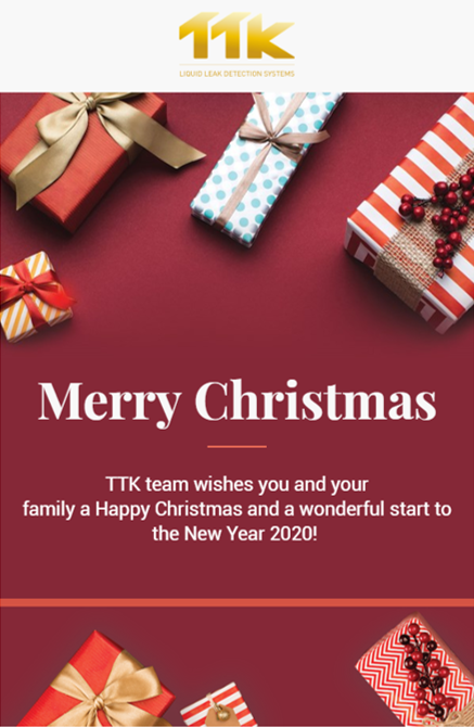 TTK wishes you Merry Christmas!